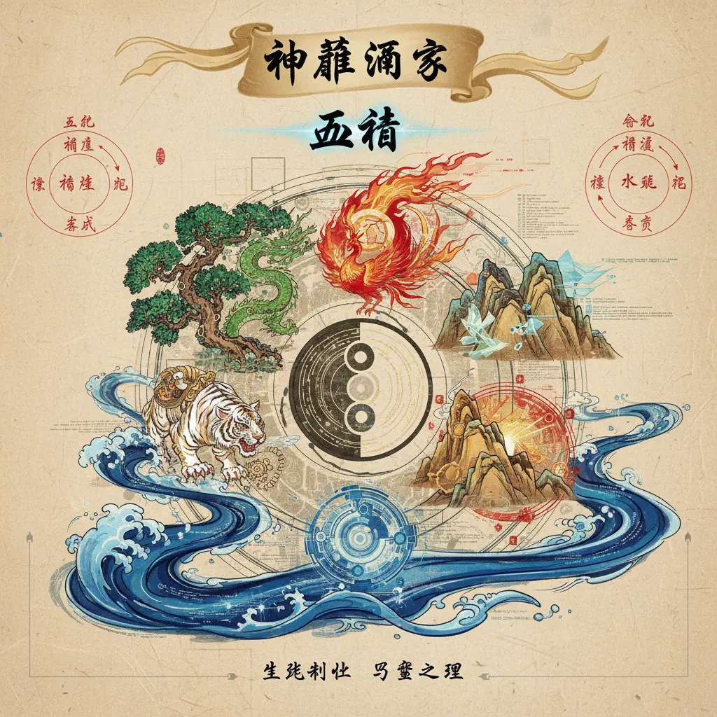 神峯通考 - 五行