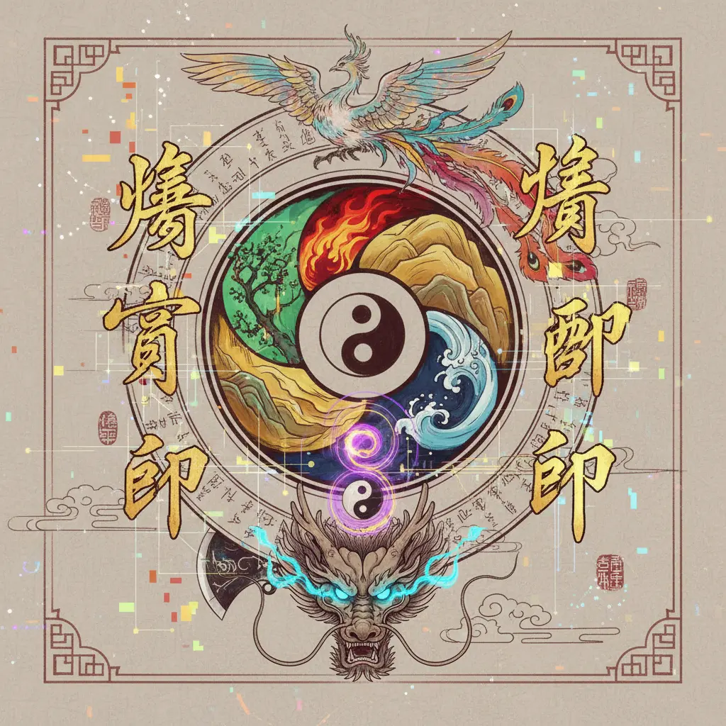 傷官配印 - 五行