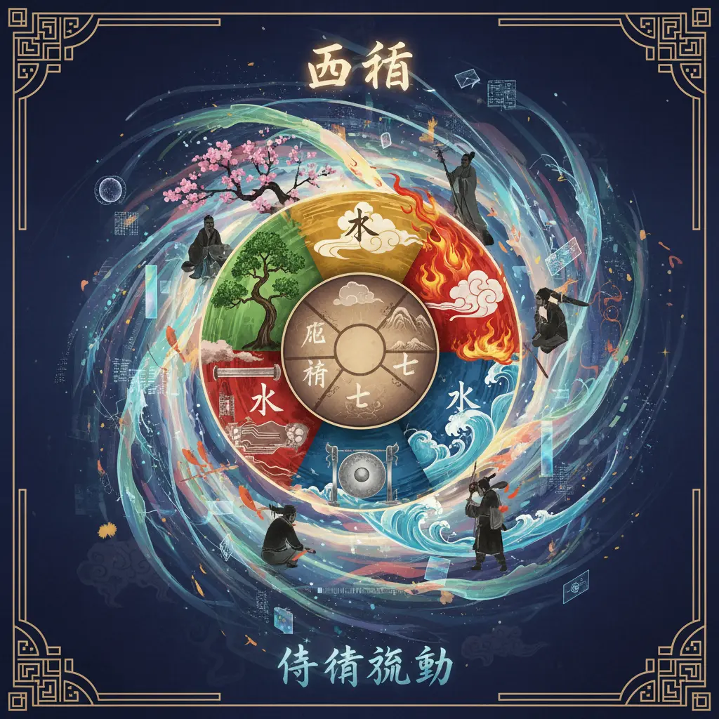 命運流動 - 五行