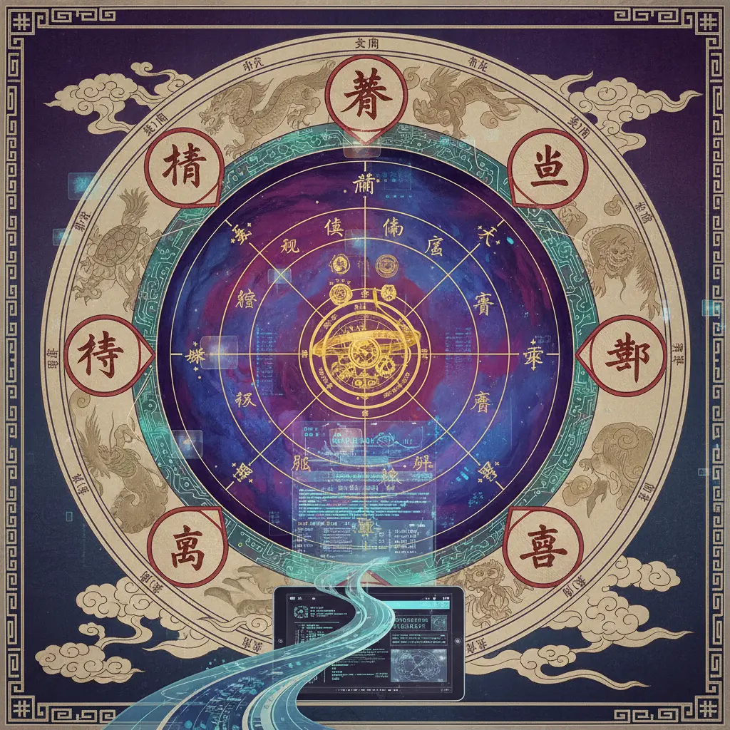 紫微鬥數排盤 - 奇門遁甲
