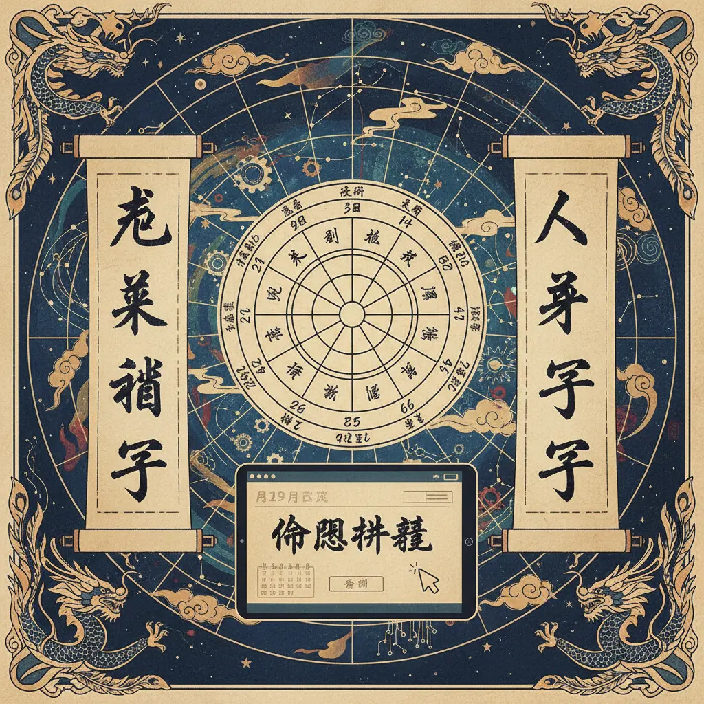 命盤排程 - 八字