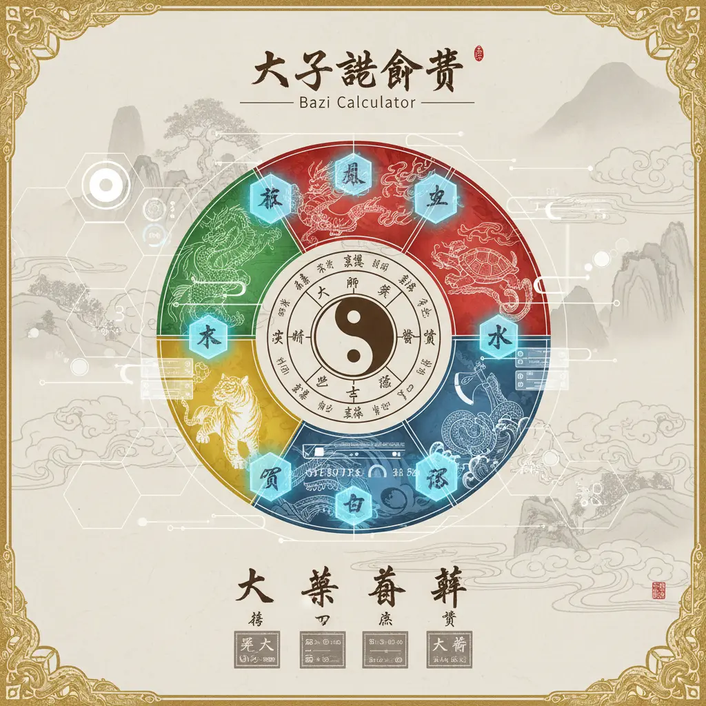 八字計算器 - 五行八字
