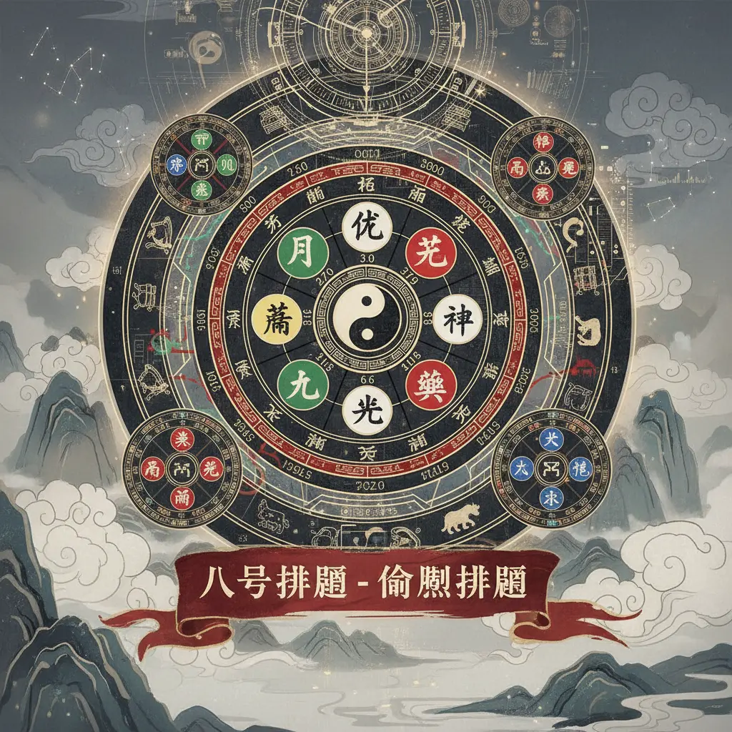 命盤排盤 - 八字排盤