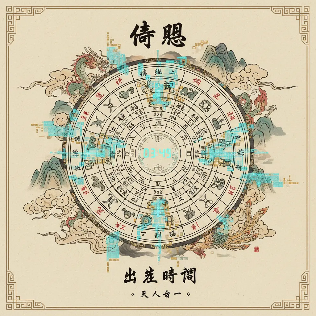 出生時間 - 命盤