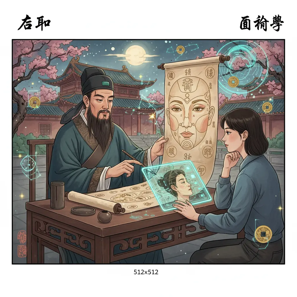 占卜 - 面相學