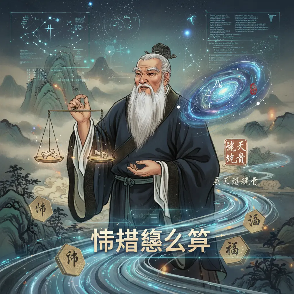命格怎麼算 - 袁天罡稱骨