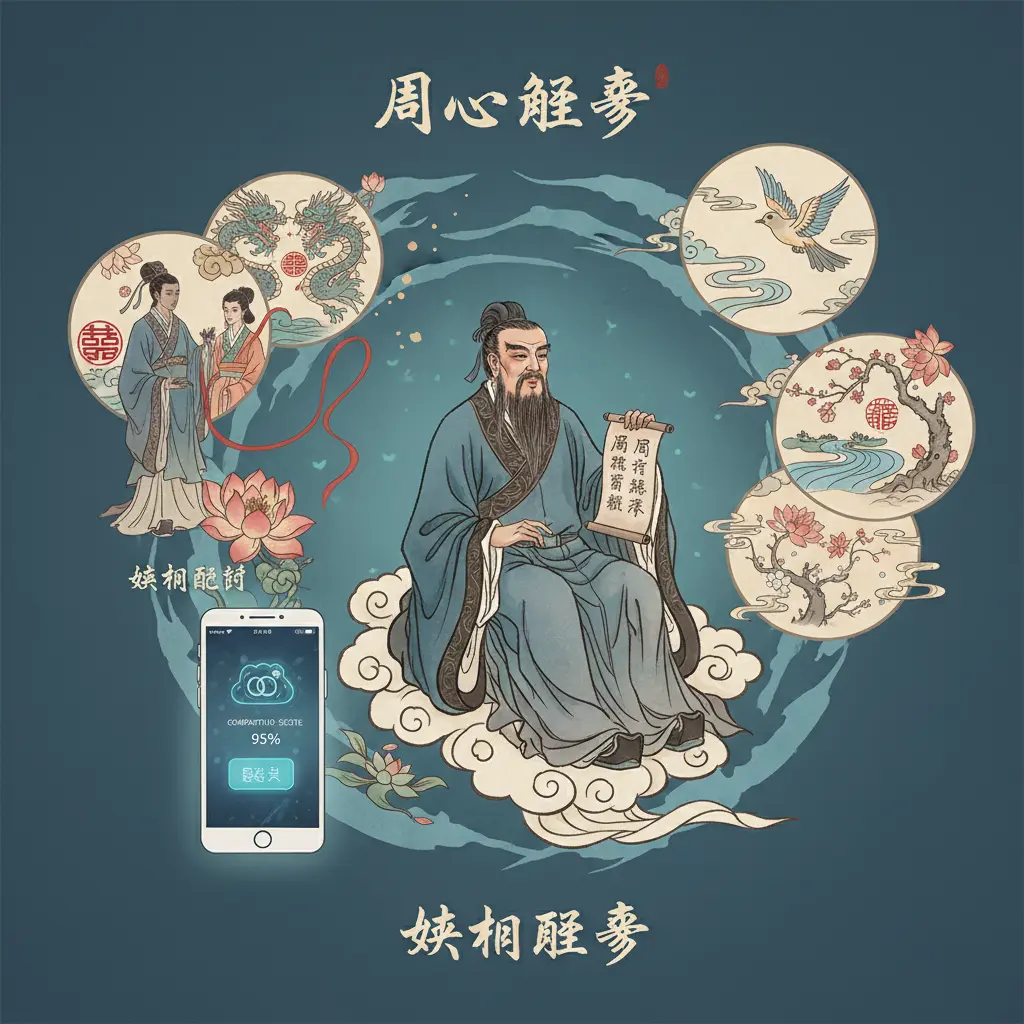 婚姻配對 - 周公解夢