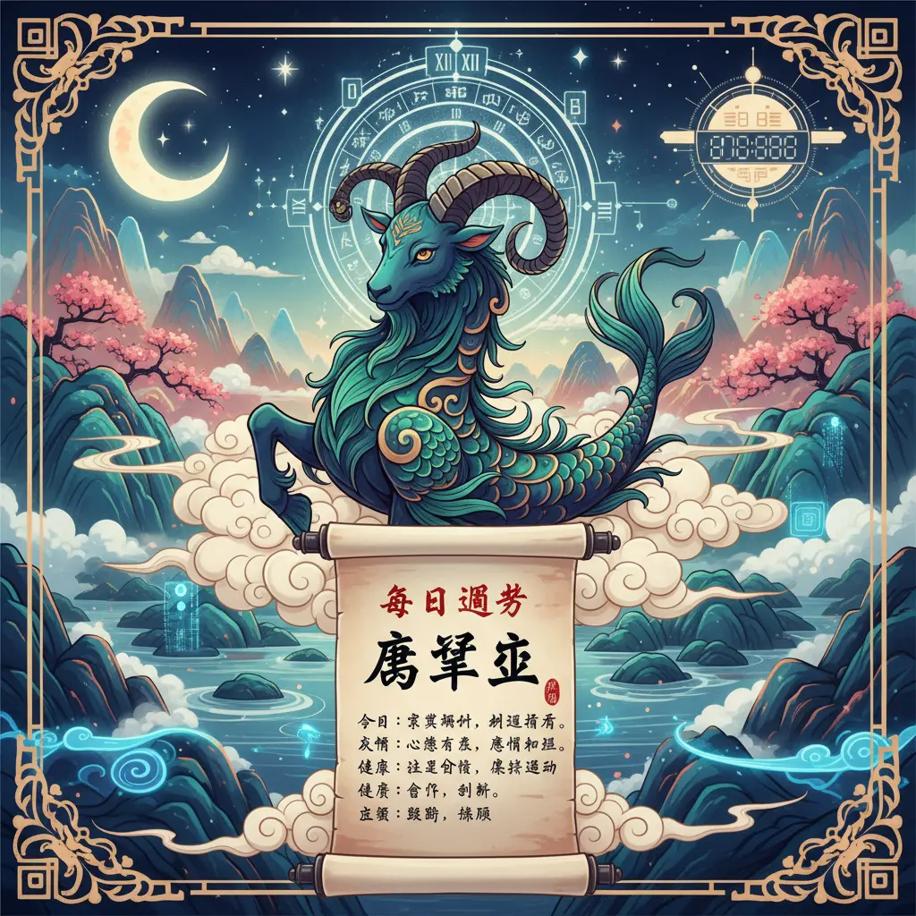 每日運勢 - 摩羯座