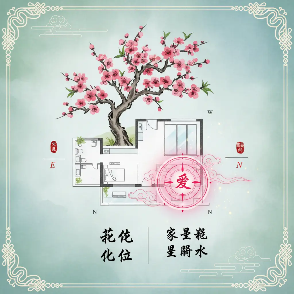 家居風水 - 桃花位