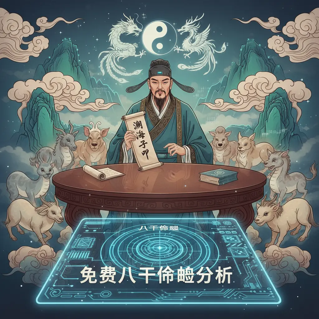 免費八字命盤分析 - 淵海子平