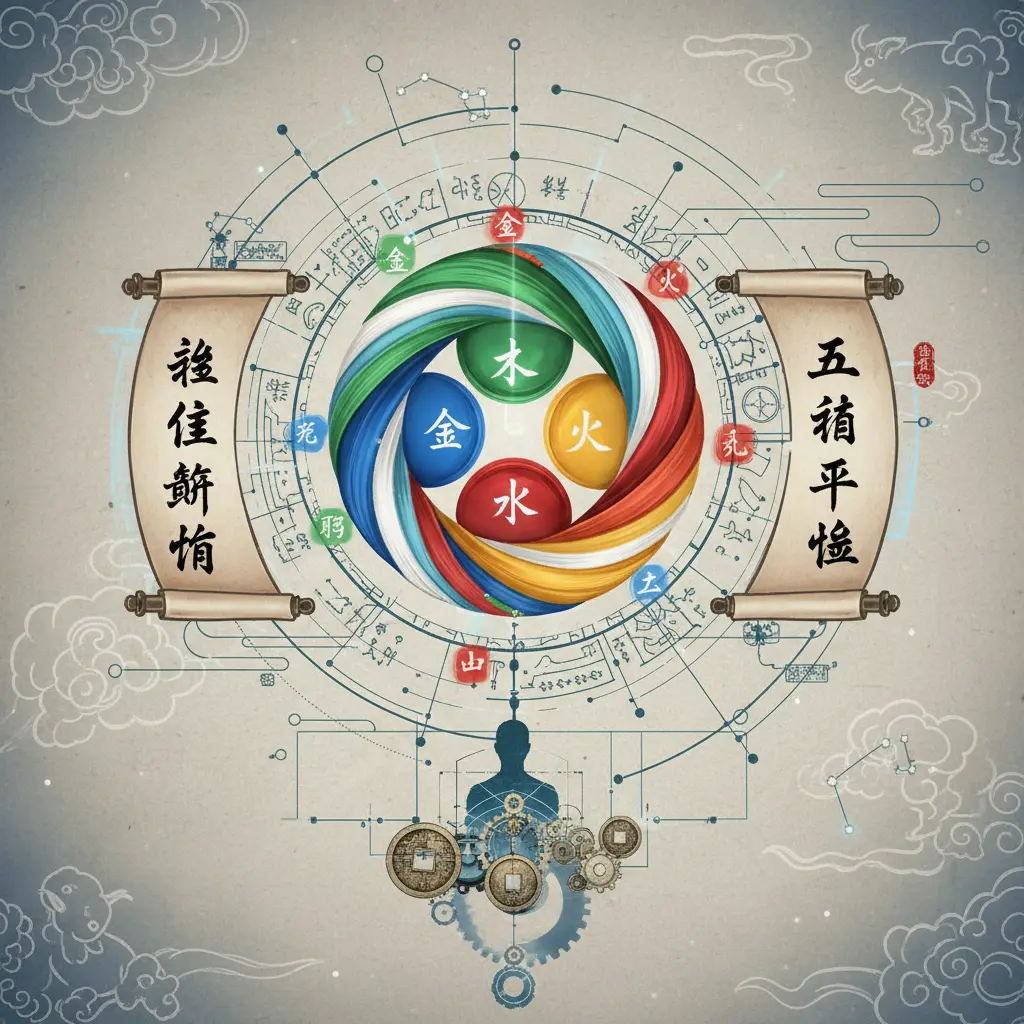 姓名算命 - 五行平衡
