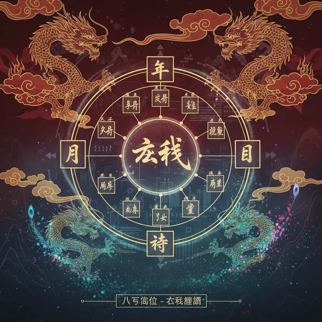 八字宮位 - 六親