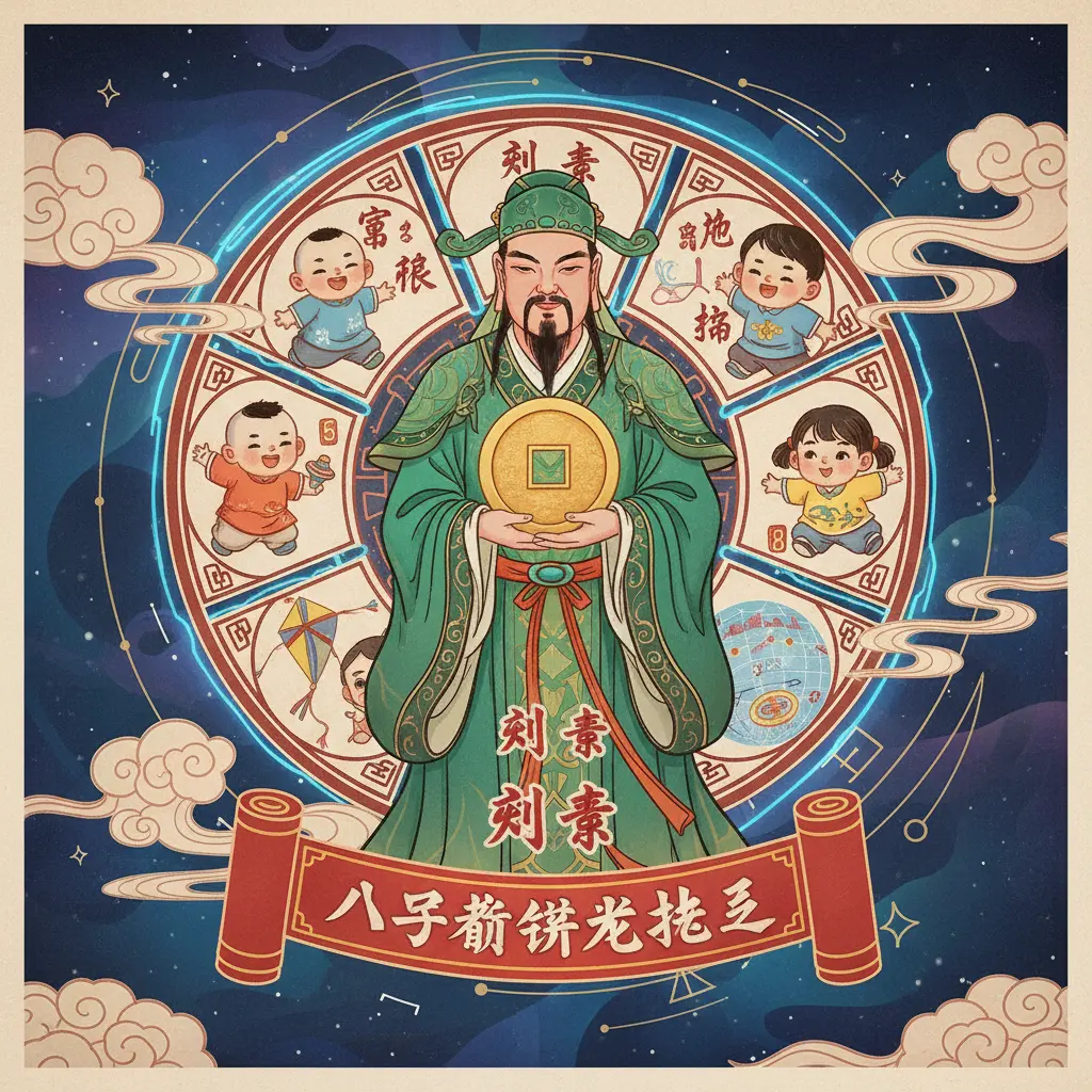 八字看幾個孩子 - 財星