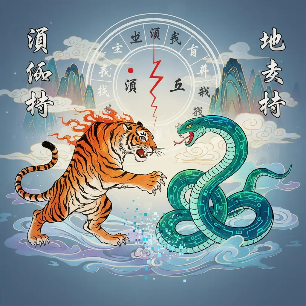 地支相害 - 寅巳相害