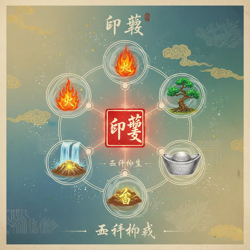 印綬 - 五行