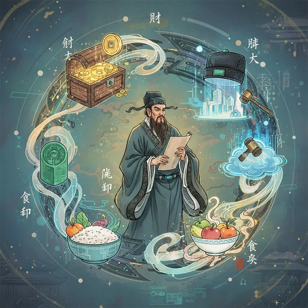 財官印食 - 偏印