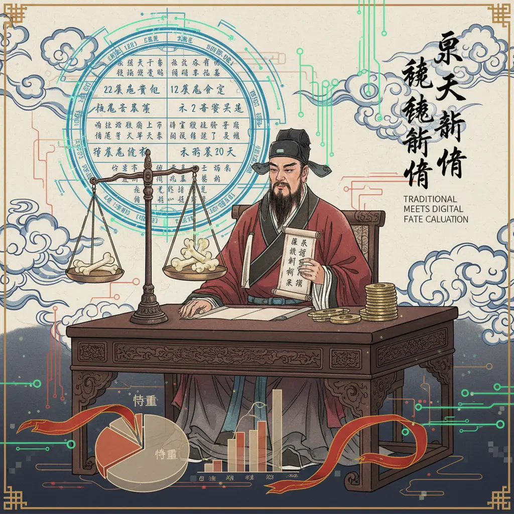 袁天罡稱骨 - 稱骨算命法