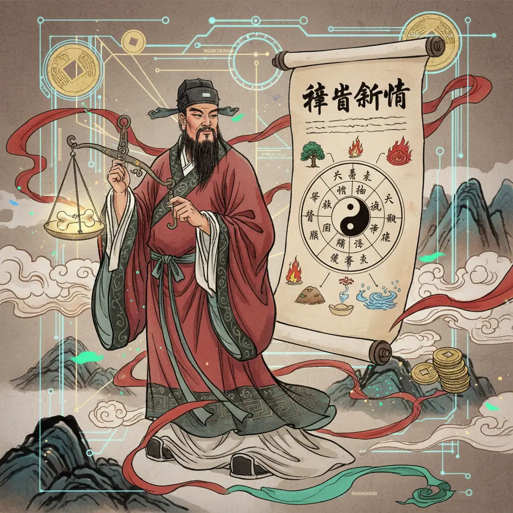 八字財運測試 - 稱骨算命