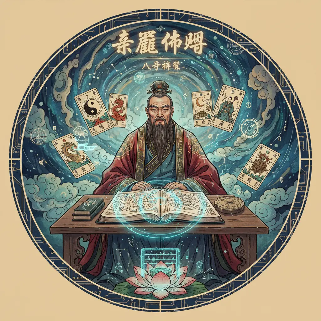 算八字命盤 - 塔羅牌