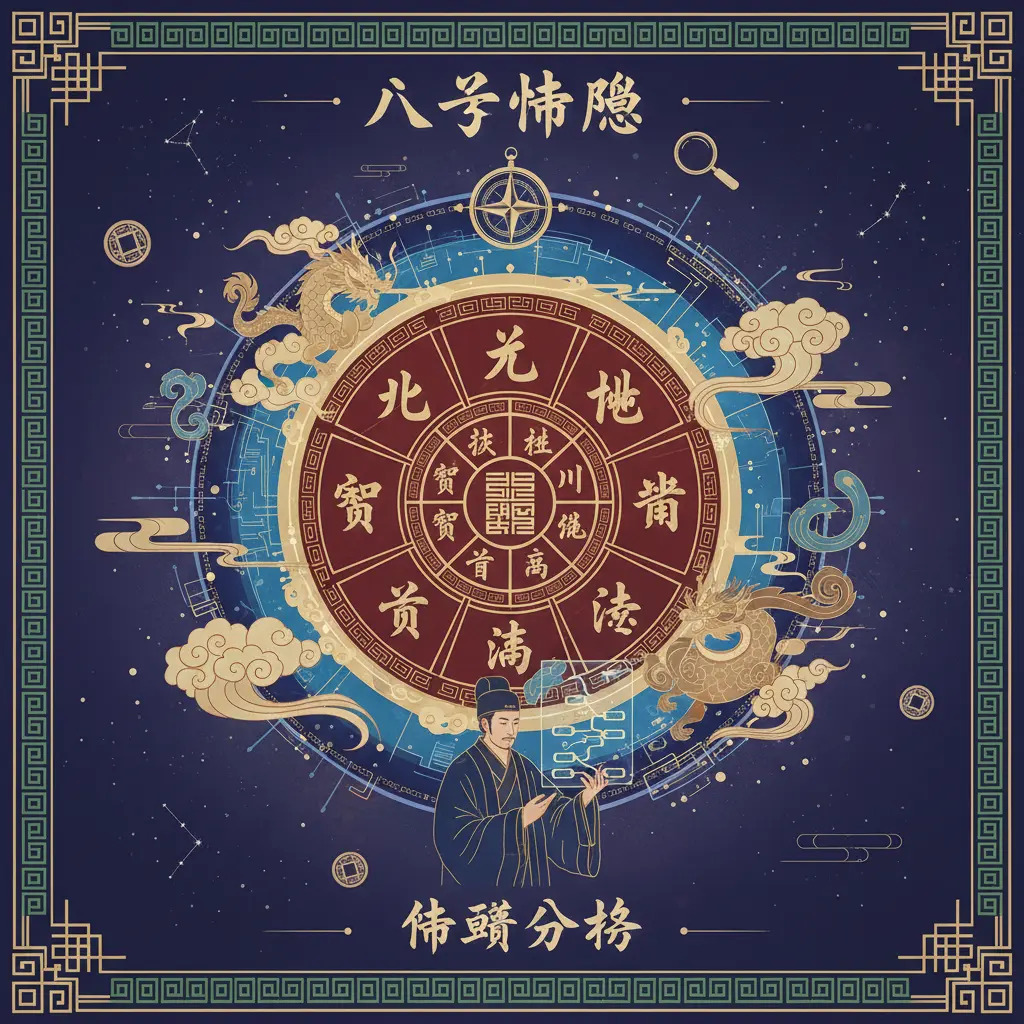命運分析 - 八字命盤
