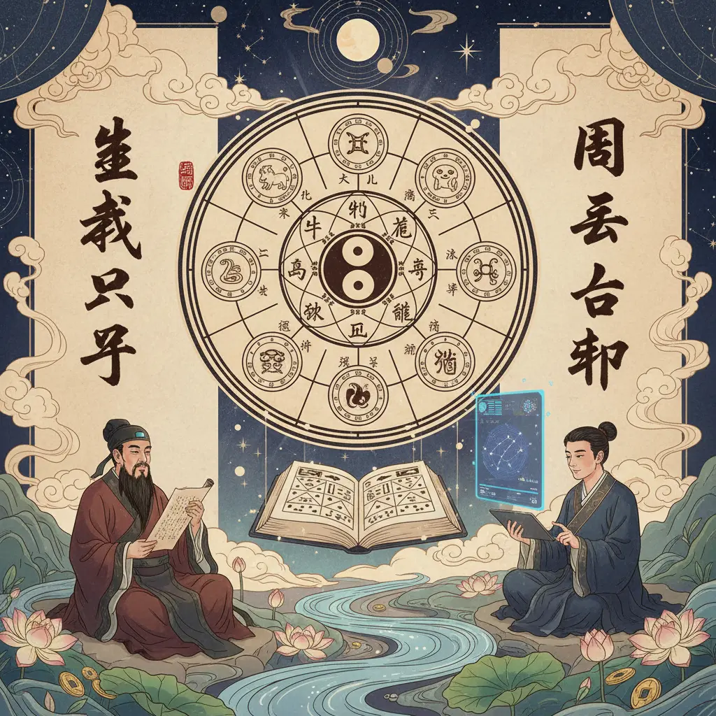 周易占卜 - 生辰八字算命
