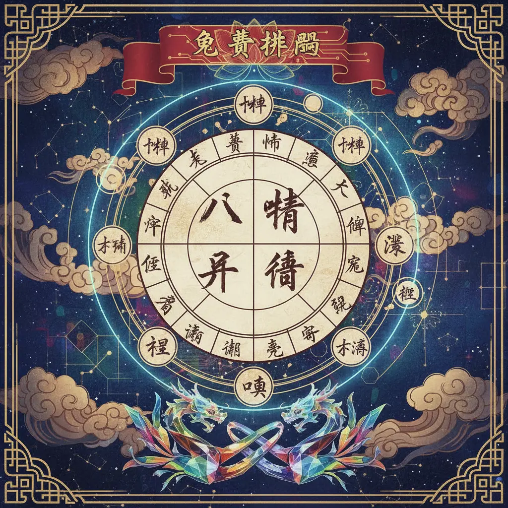 免費排盤 - 八字命盤