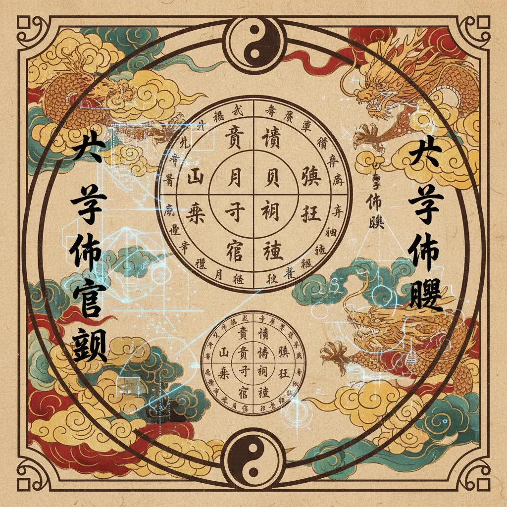 八字命宮查詢 - 八字命盤