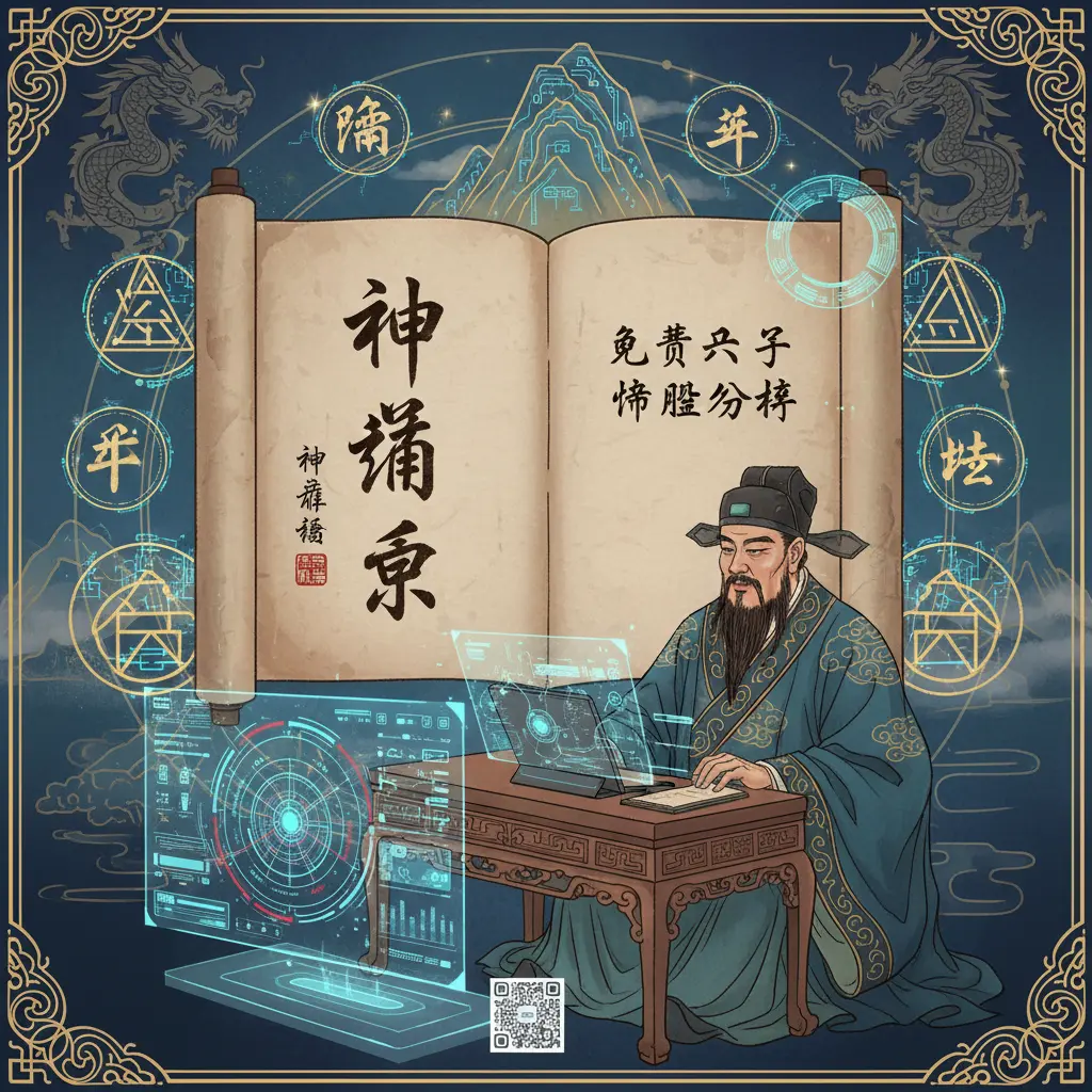 免費八字命盤分析 - 神峯通考