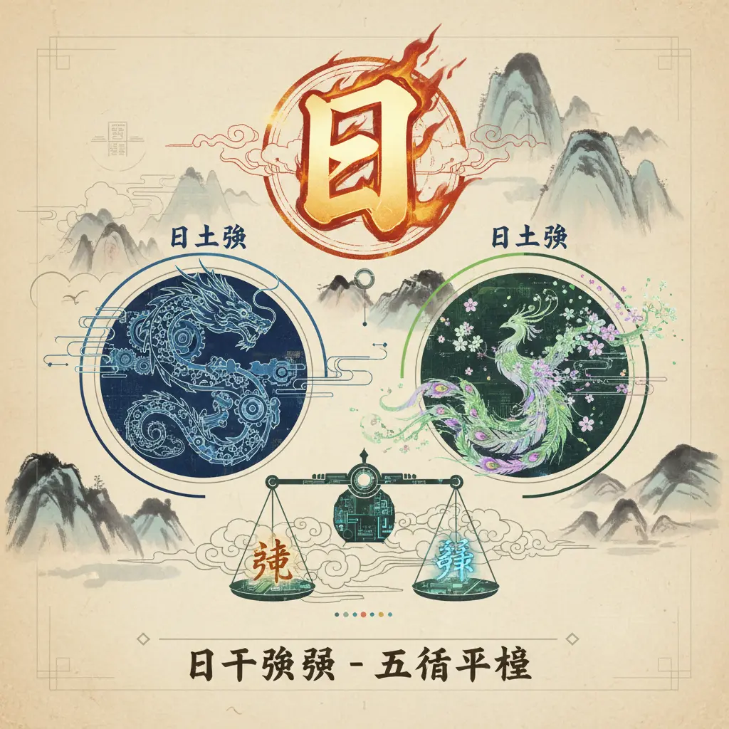 日主強弱 - 日干