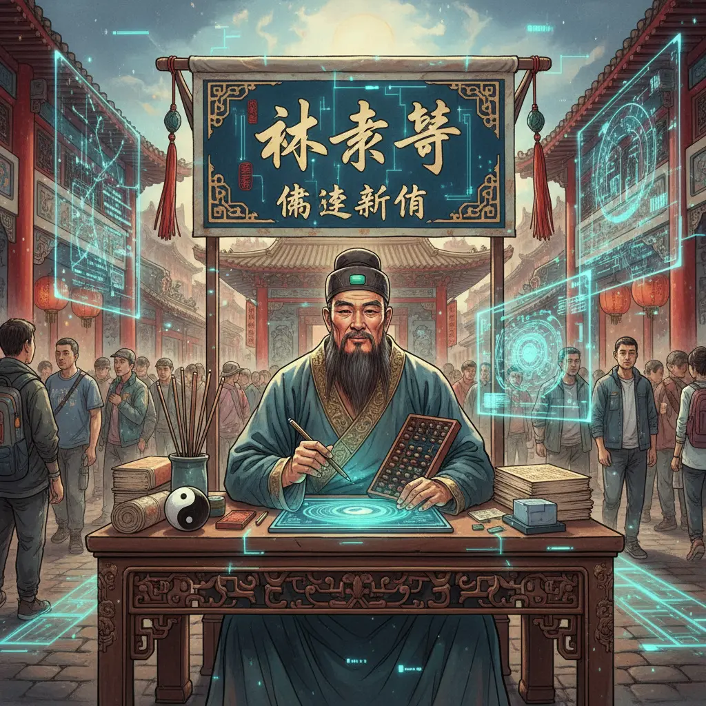 廟街算命 - 林師傅