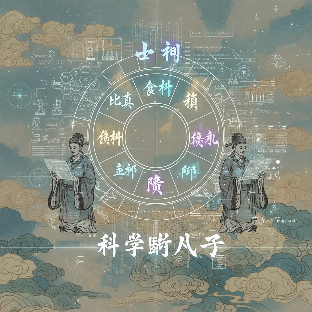 科學斷八字 - 十神