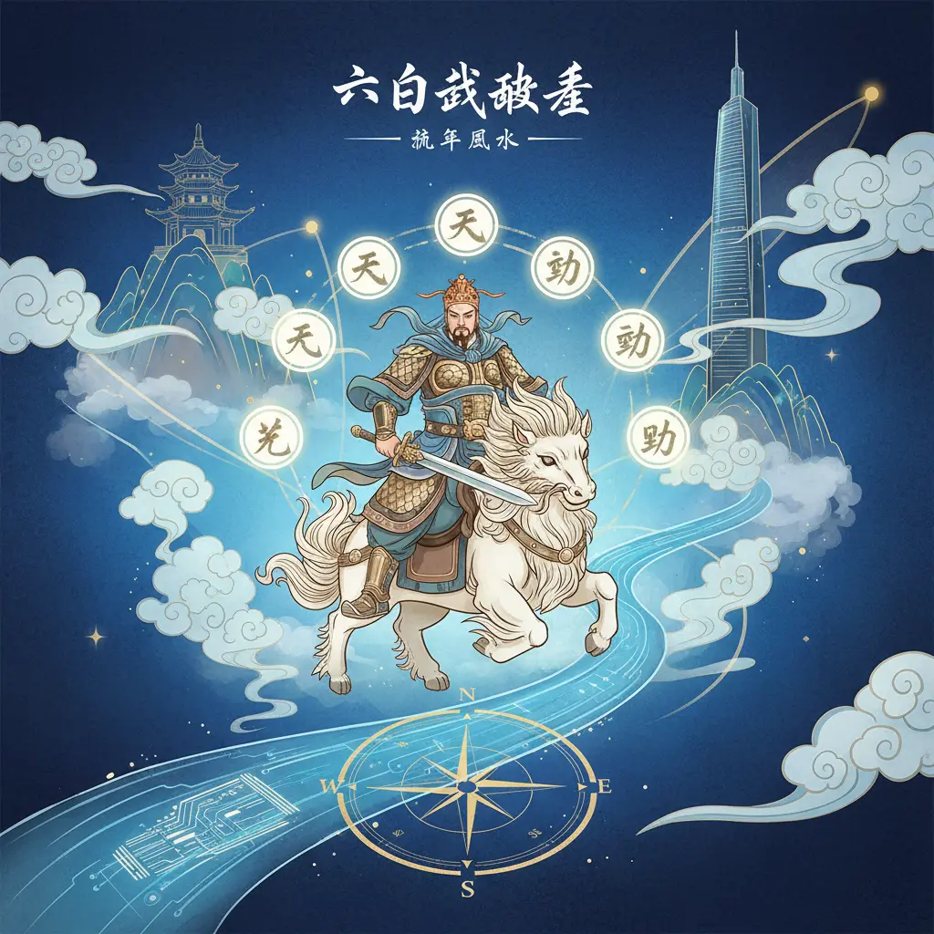 流年風水 - 六白武曲星