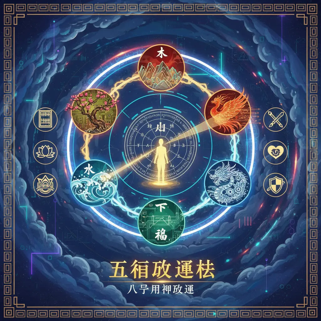 八字用神改運 - 五行改運法