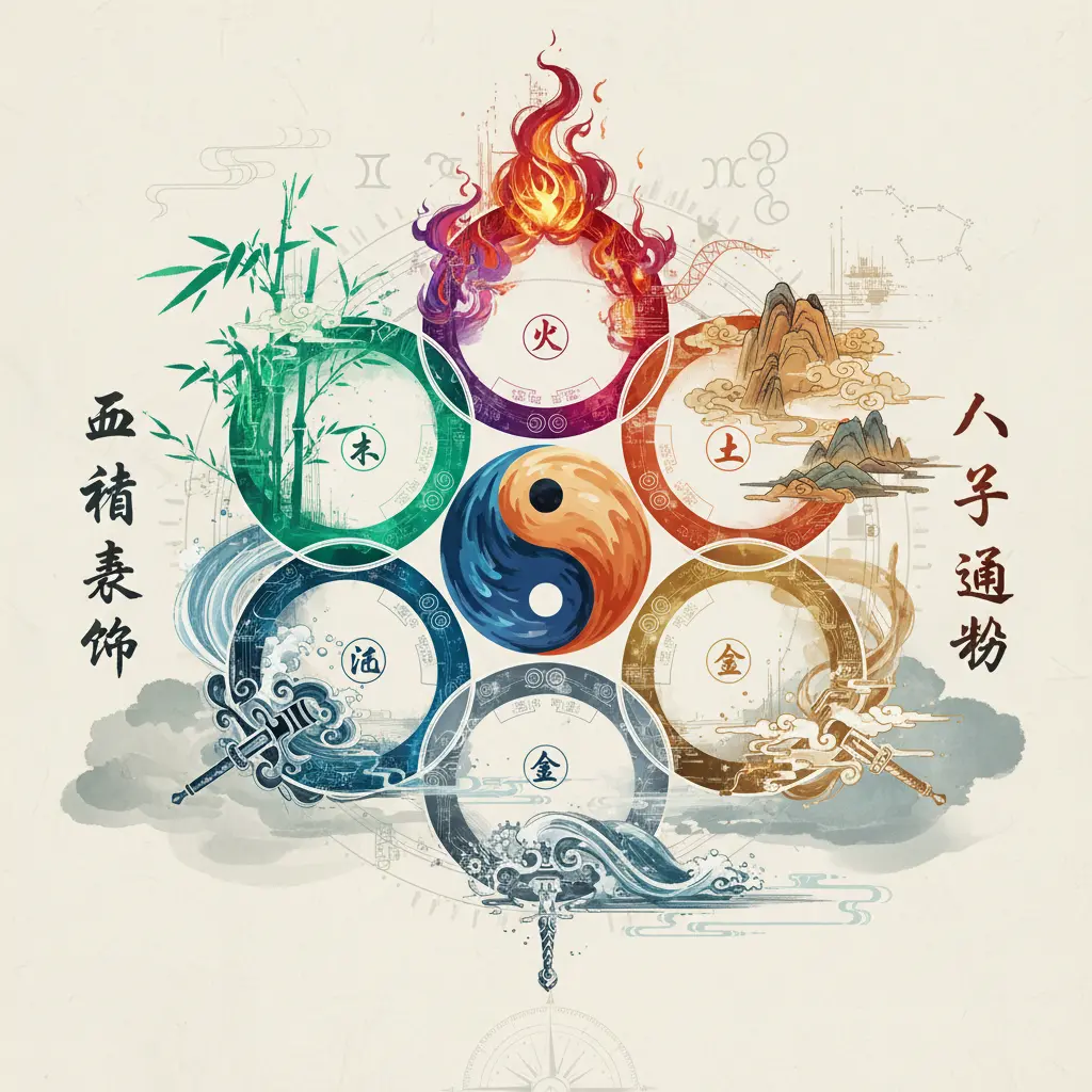 八字運勢 - 五行結構