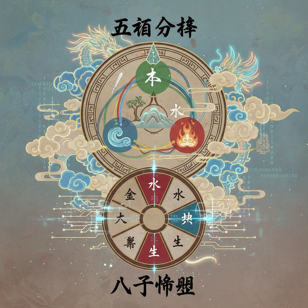 8字命盤 - 五行分析