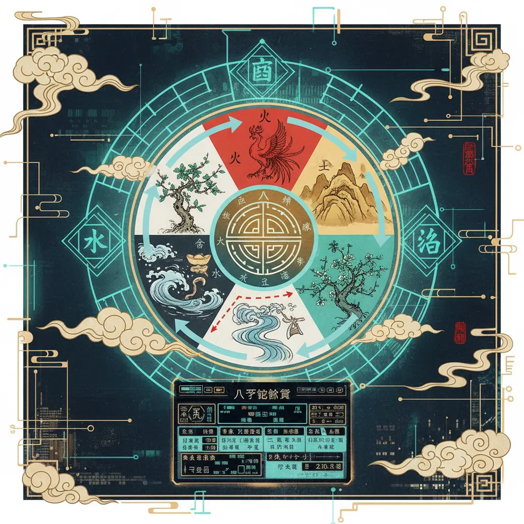 八字計算器 - 五行理論