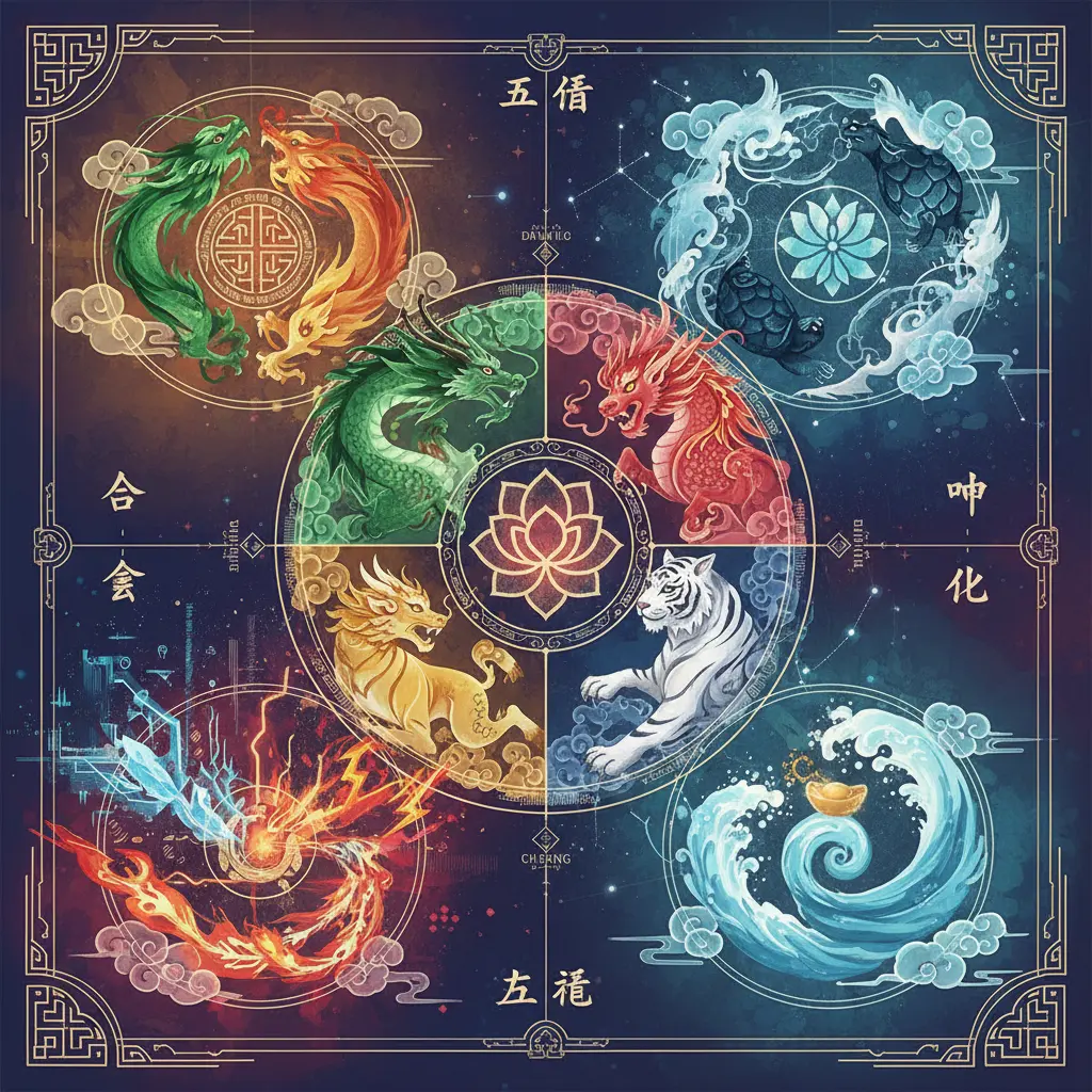 合會沖化 - 五行