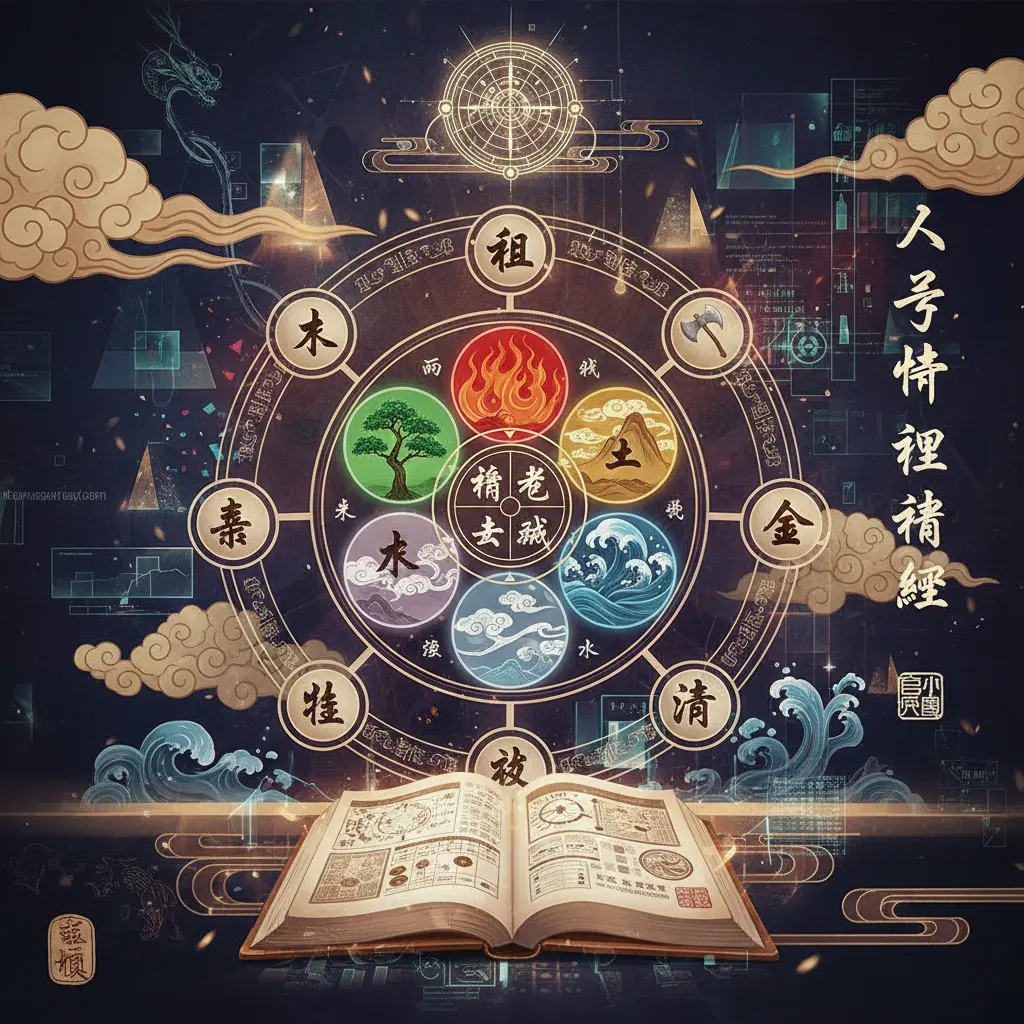 八字命理書籍 - 五行