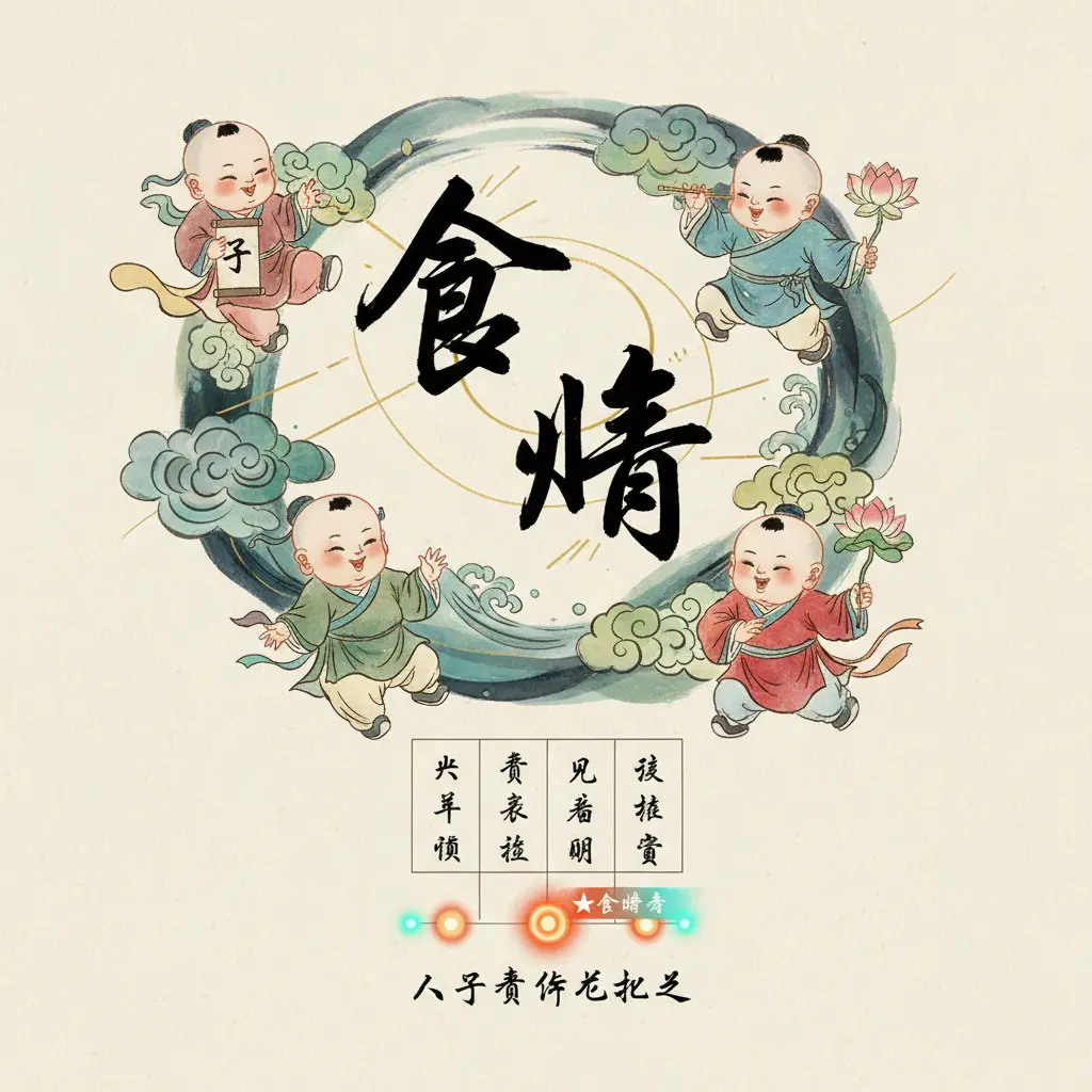 八字看幾個孩子 - 食傷星