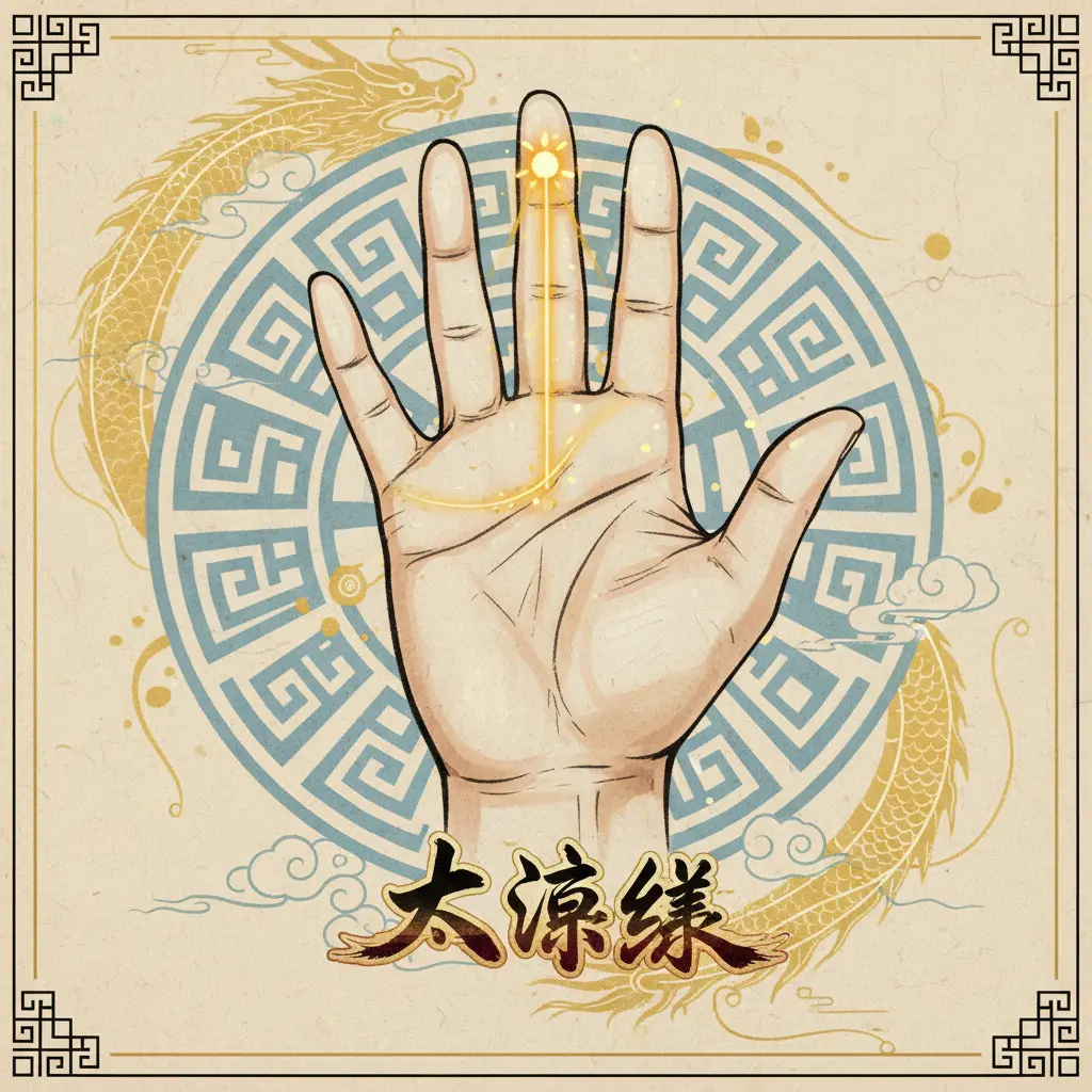 掌相 - 太陽線