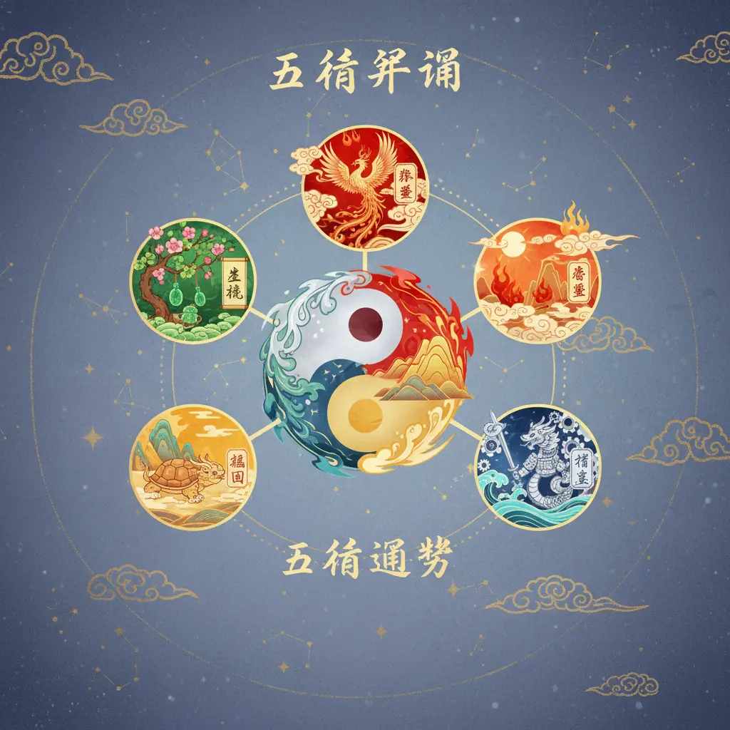 五行開運 - 五行運勢