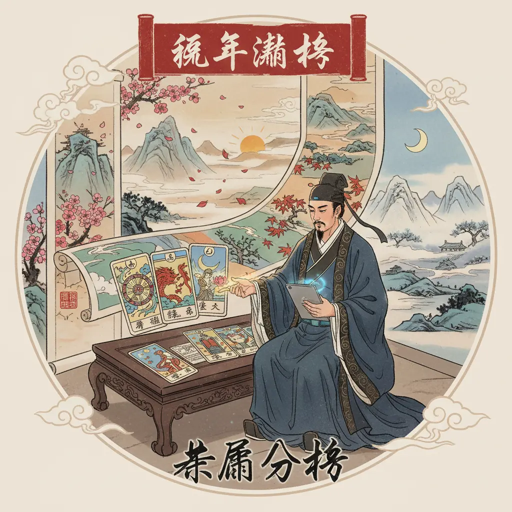 流年運勢分析 - 塔羅牌