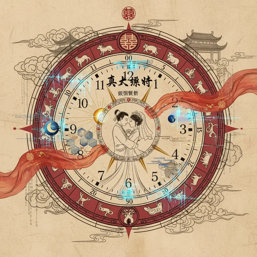 婚姻測算 - 真太陽時