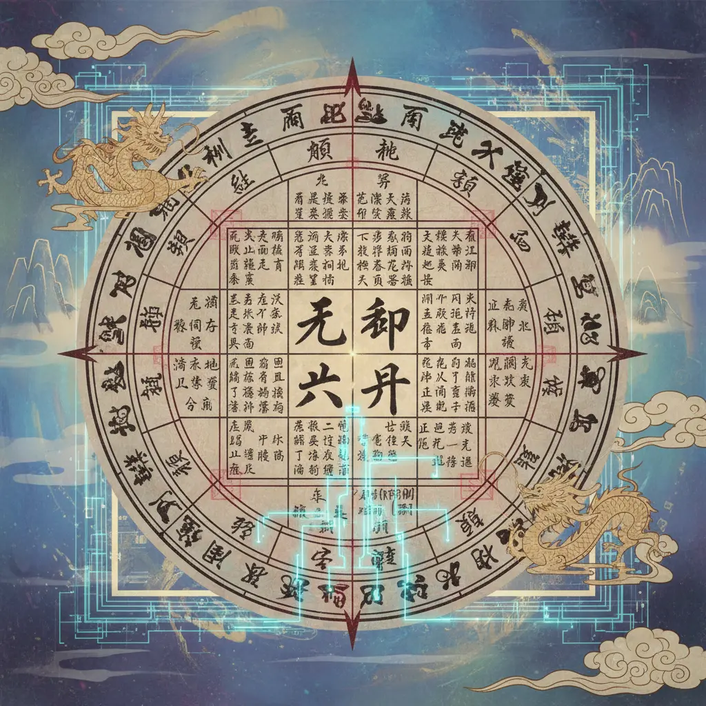 紫微鬥數排盤 - 八字