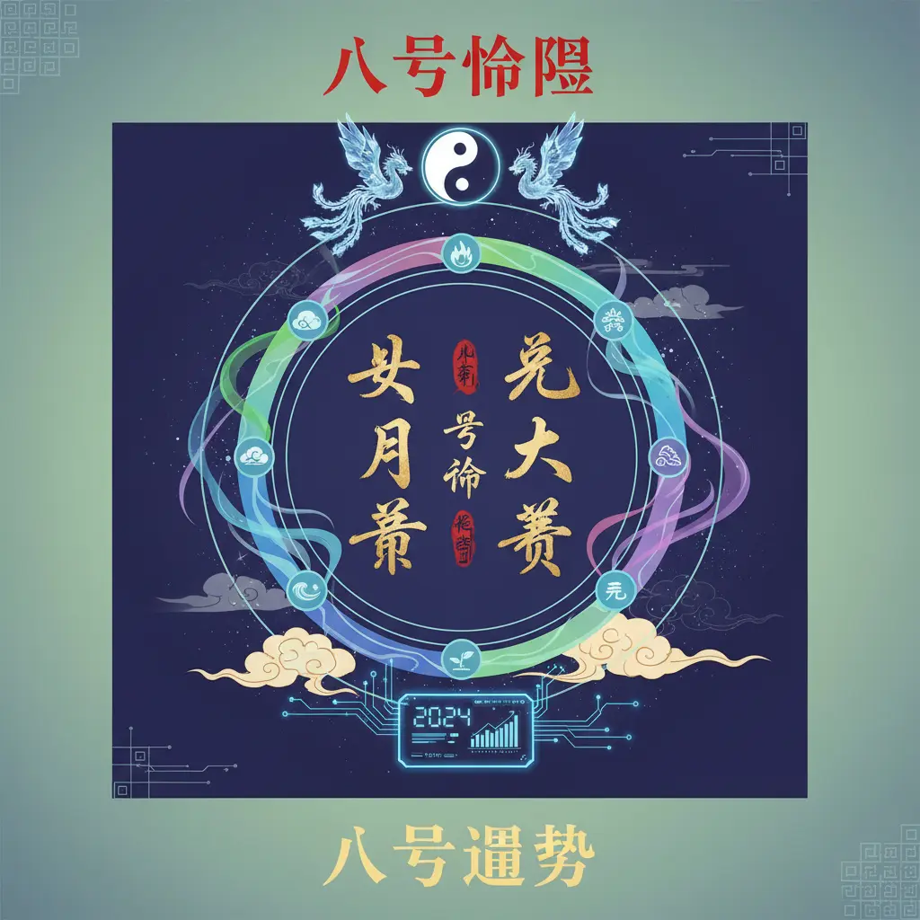 八字運勢 - 八字命盤