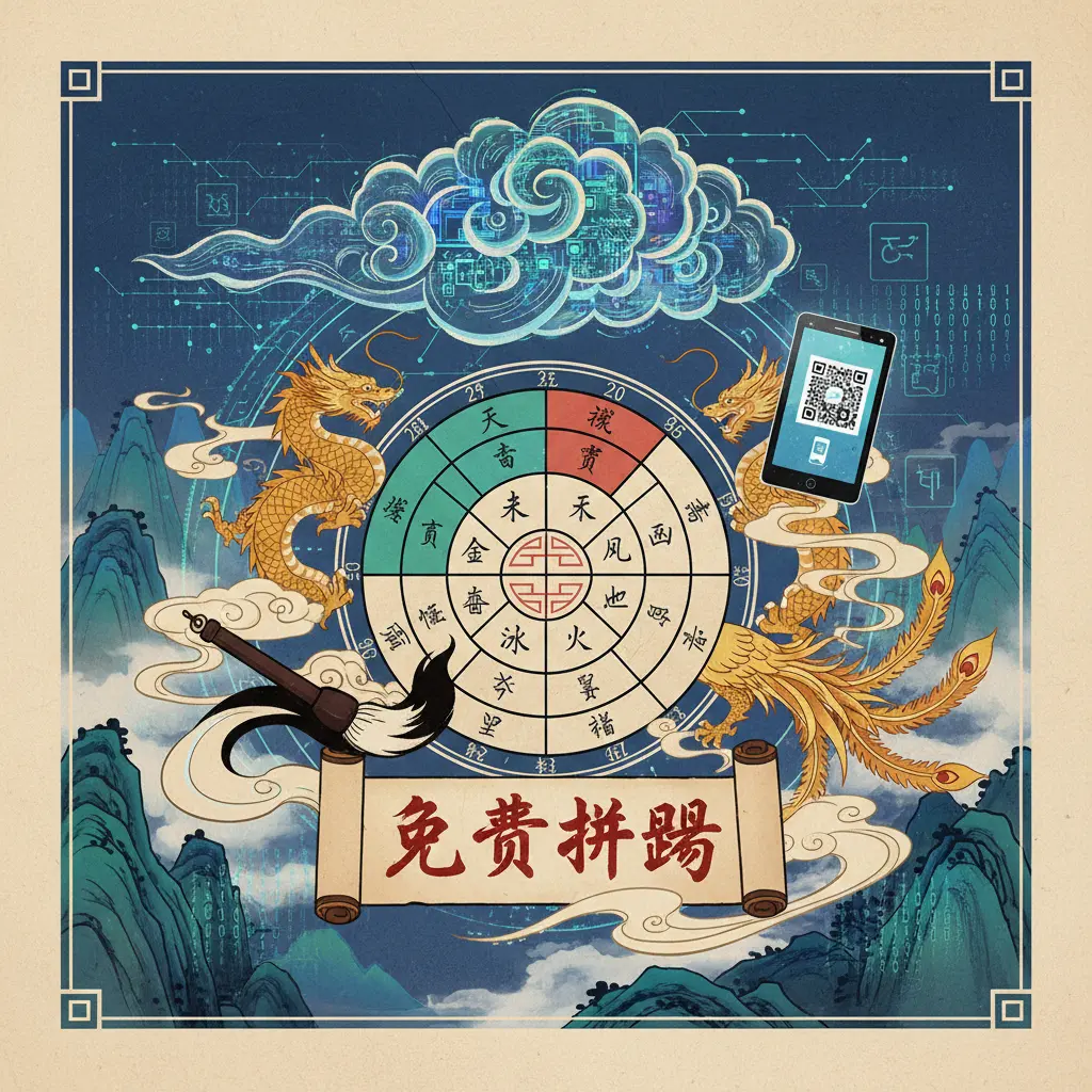 免費排盤 - 八字排盤