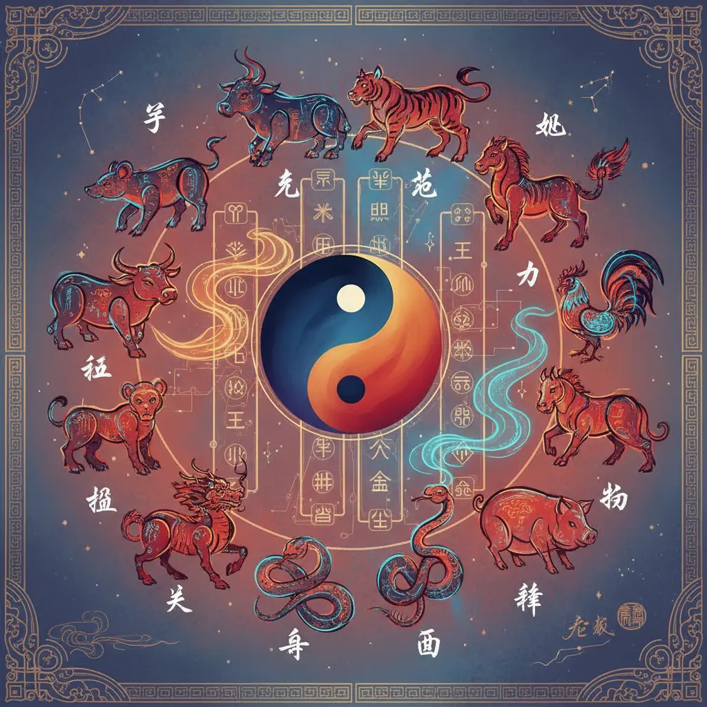 八字陰陽 - 十二地支