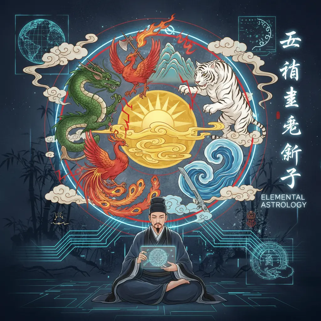 算八字 - 五行生剋