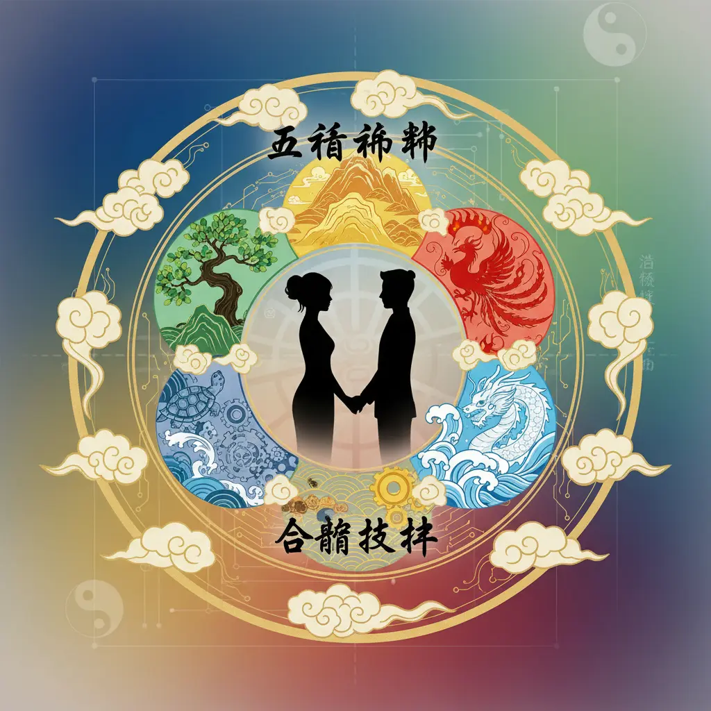 合婚技法 - 五行相補