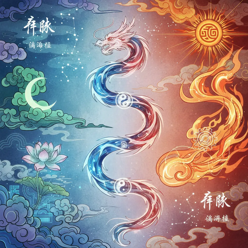 陰陽平衡 - 任脈